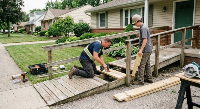 Accessible Ramp Installation in Kansas City, KS