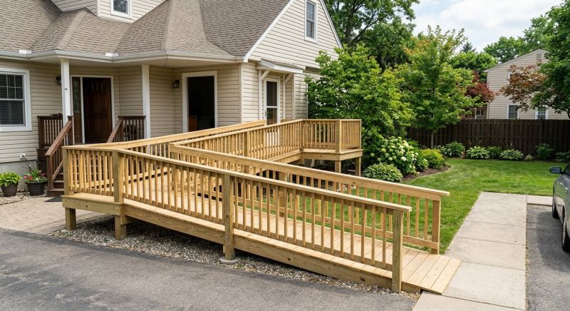 Ada Ramp Installation in Conroe, TX
