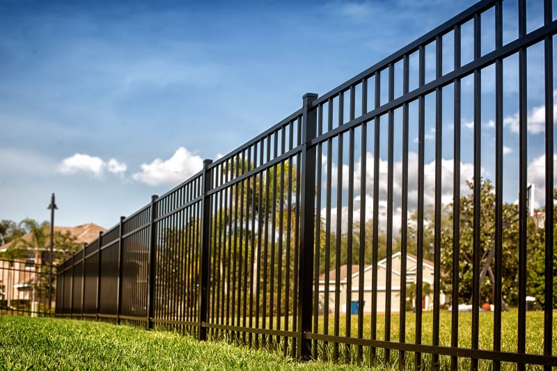 Aluminum Fence Construction in Alpharetta, GA