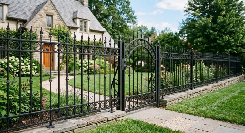 Cast Iron Fence Installation in Alpharetta, GA
