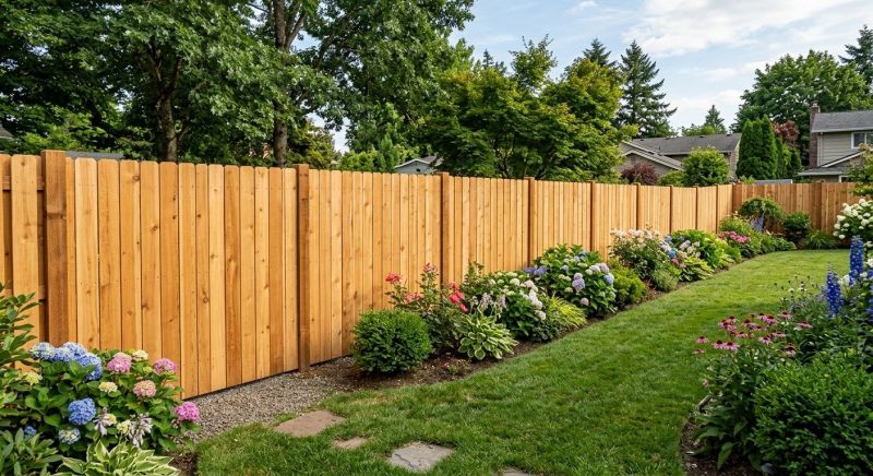 Cedar Fencing Installation in South Houston, TX