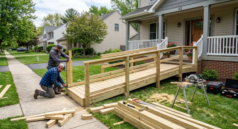 Church Ramp Installation in Wilmington, NC