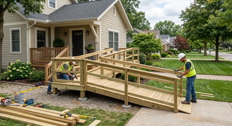 Church Ramp Installation in Conroe, TX