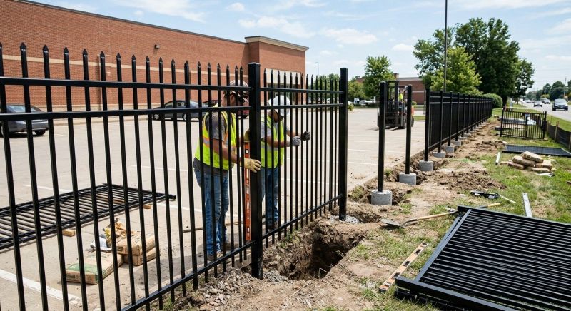 Commercial Fence Construction in Littleton, CO