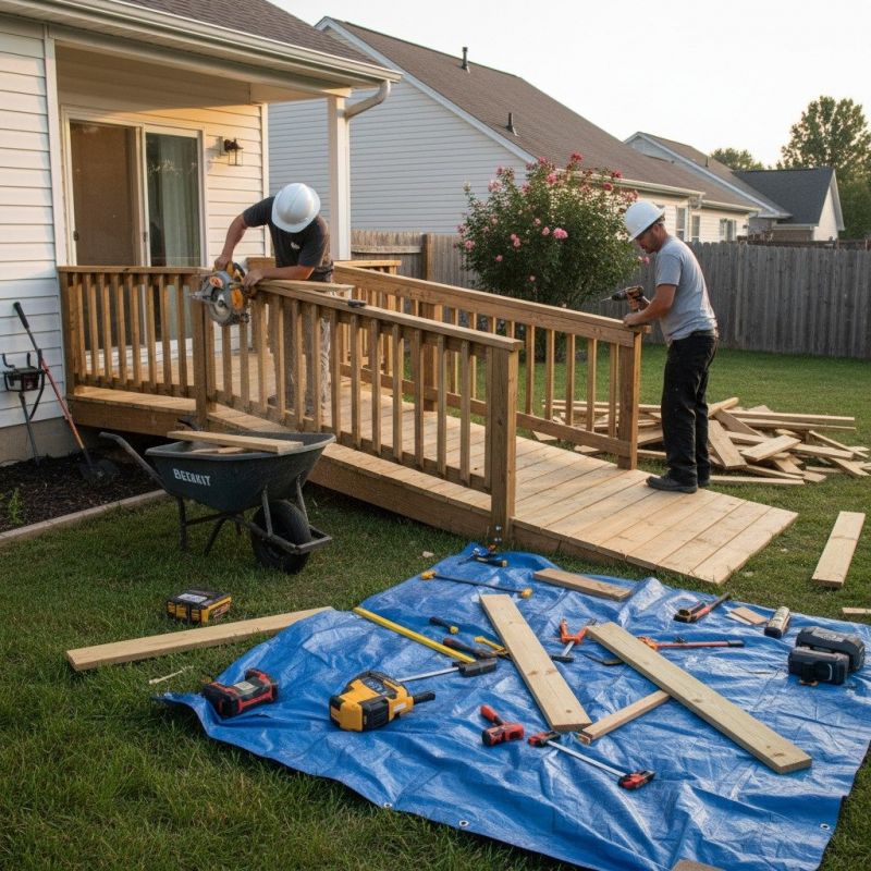 Disability Ramp Installation in Kansas City, KS
