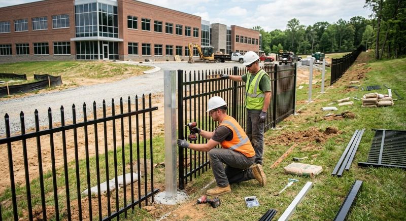 Graveyard Fence Installation in Littleton, CO