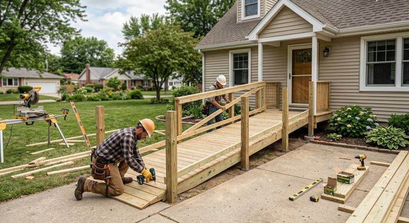 Handicap Ramp Replacement in Wilmington, NC