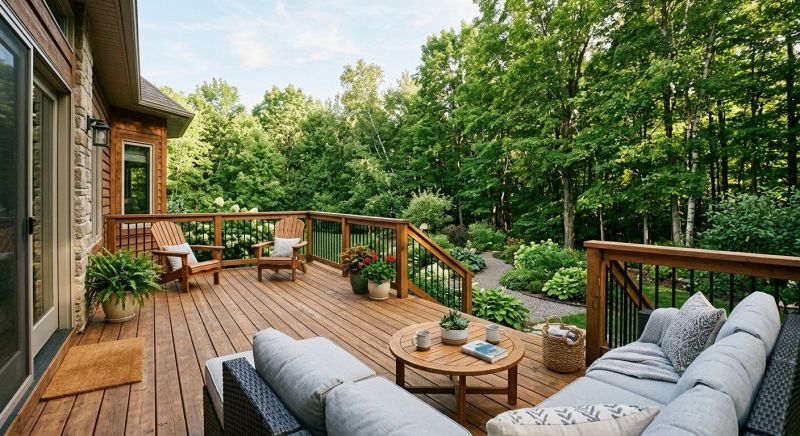 Hardwood Deck Installation in Fairfield County, CT