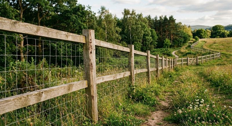 Rail Fence Replacement in Pearland, TX