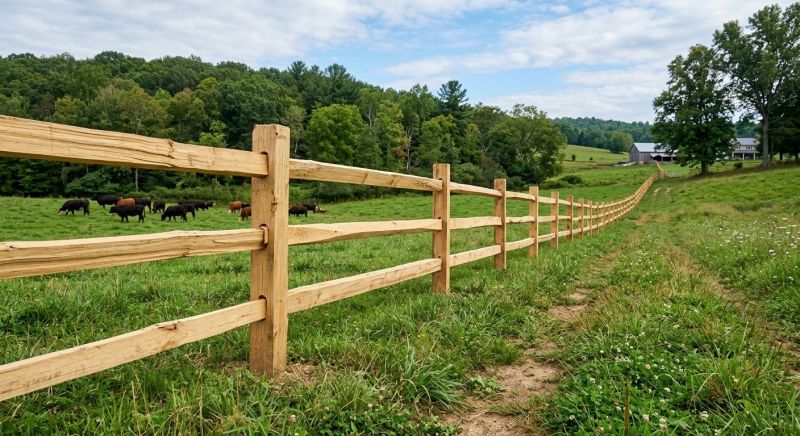 Ranch Fence Construction in Roseville, CA