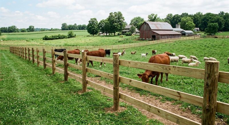 Ranch Fence Construction in Pearland, TX