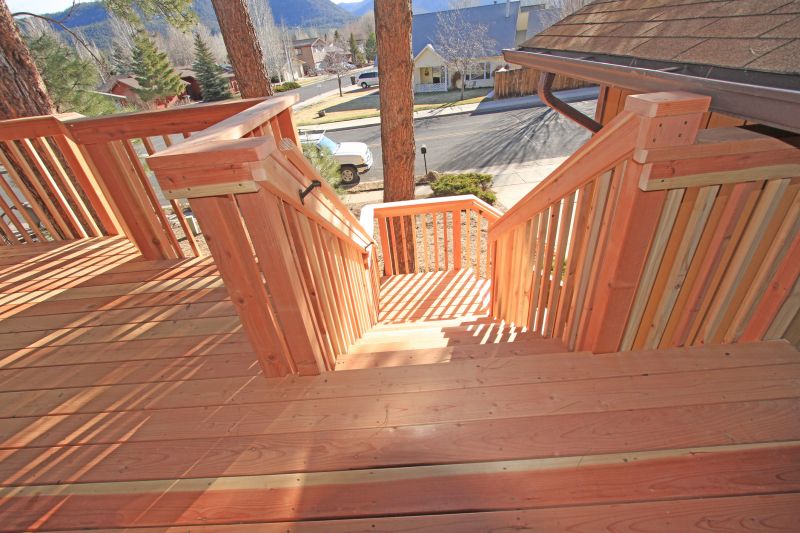 Redwood Deck Installation in Redmond, WA