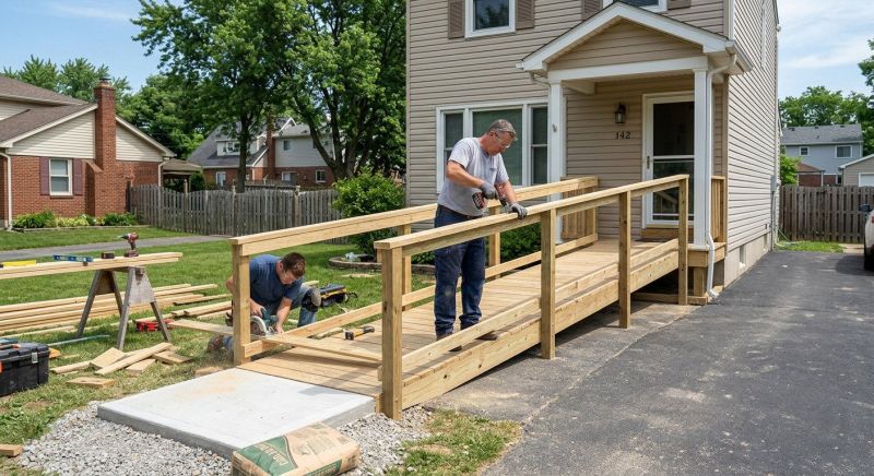 Residential Ramp Installation in Wilmington, NC