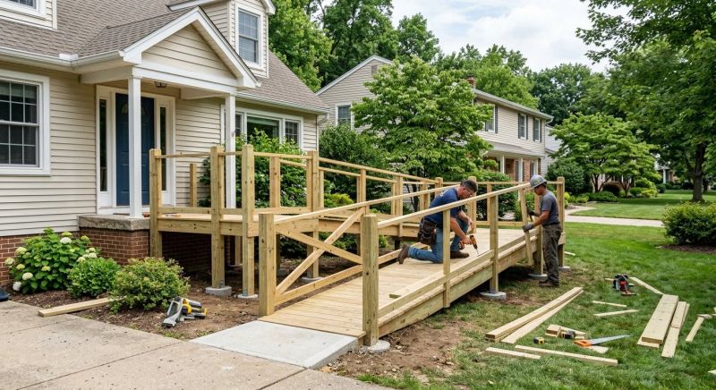 Stair Ramp Construction in Kansas City, KS