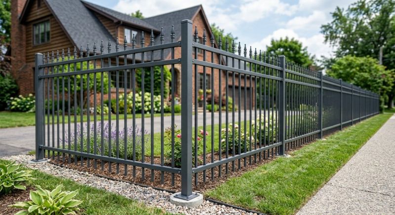Steel Fence Construction in Grand Rapids, MI