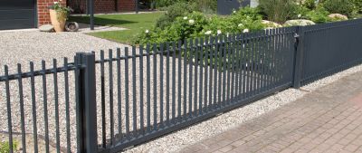 Steel Fence Replacement in Alpharetta, GA