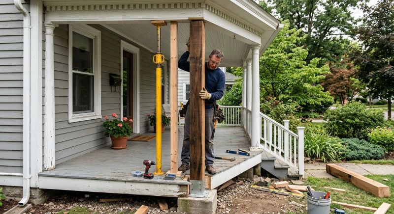 Terrace Post Repair in Redmond, WA