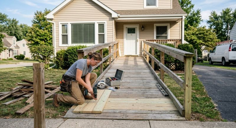 Wheelchair Ramp Replacement in Wilmington, NC