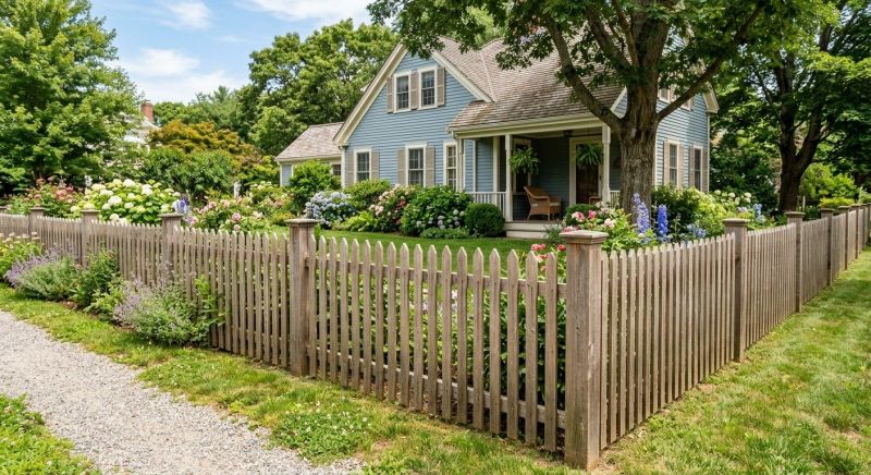 Wood Picket Fence Installation in Sacramento, CA
