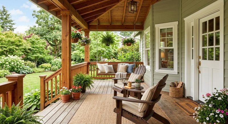Wood Porch Construction in Boston, MA