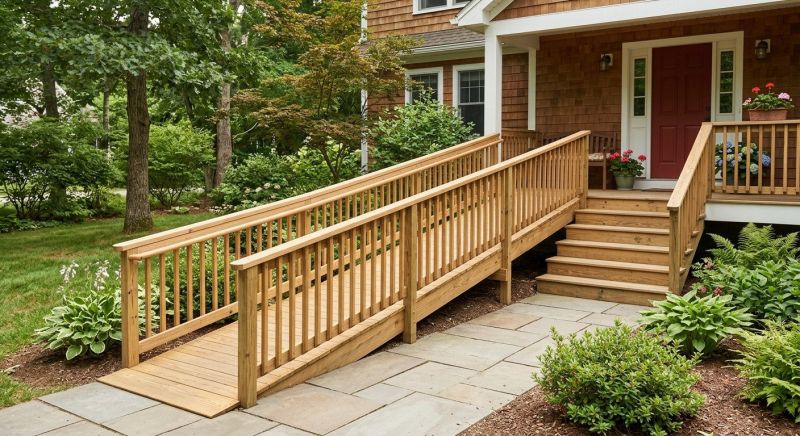 Wood Ramp Construction in Wilmington, NC