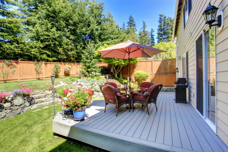 Wooden Patio Installation in Stamford, CT