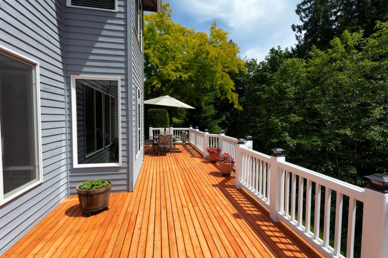 Wooden Veranda Construction in Redmond, WA