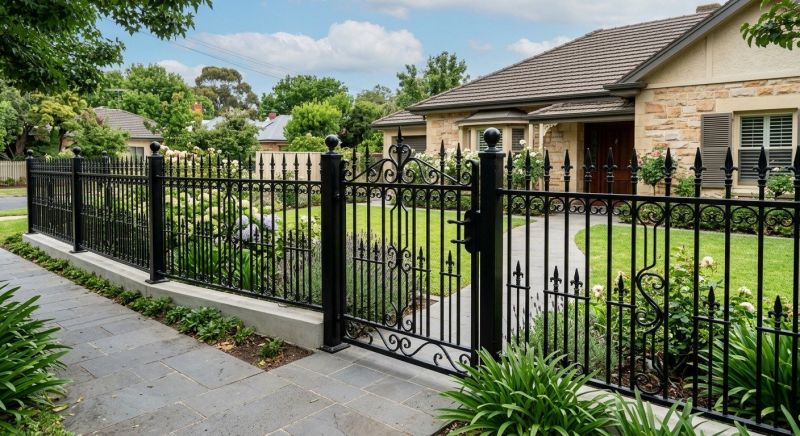 Wrought Iron Gate Installation in Alpharetta, GA